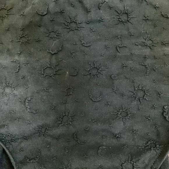 Amica Black One Piece Maillot High Leg Cheeky Underwire Swimsuit SZ M - Picture 5 of 7